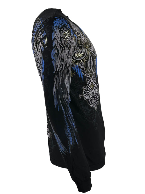 Xtreme Couture By Affliction Men's Long Sleeve T-shirt Ensign