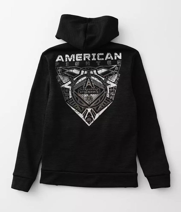 American Fighter Boy's Hoodie Sweatshirt Powell