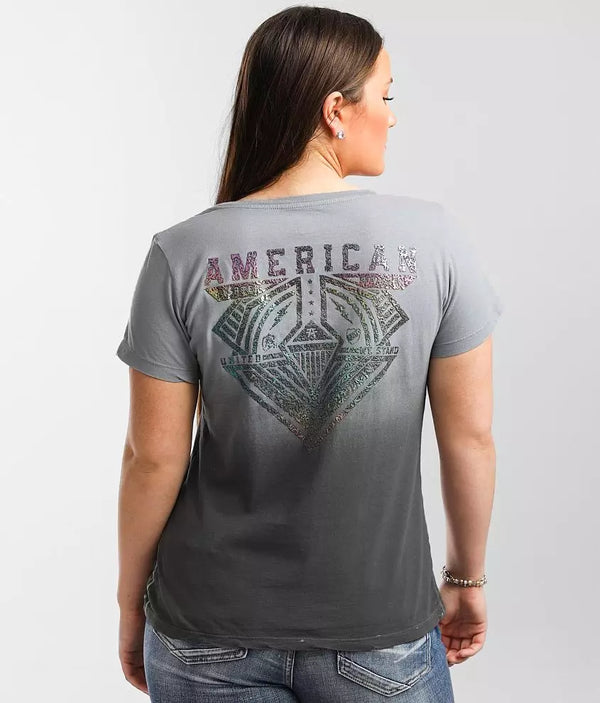 American Fighter Women's T-Shirt Fallbrook  ^^^
