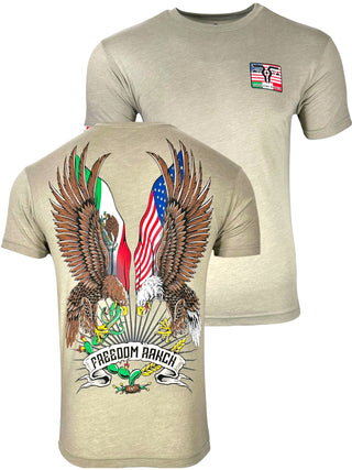 Freedom Ranch Men's T-shirt Ranch Eagles **