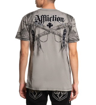 Affliction Men's T-shirt Indian Chief