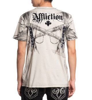 Affliction Men's T-shirt Indian Chief