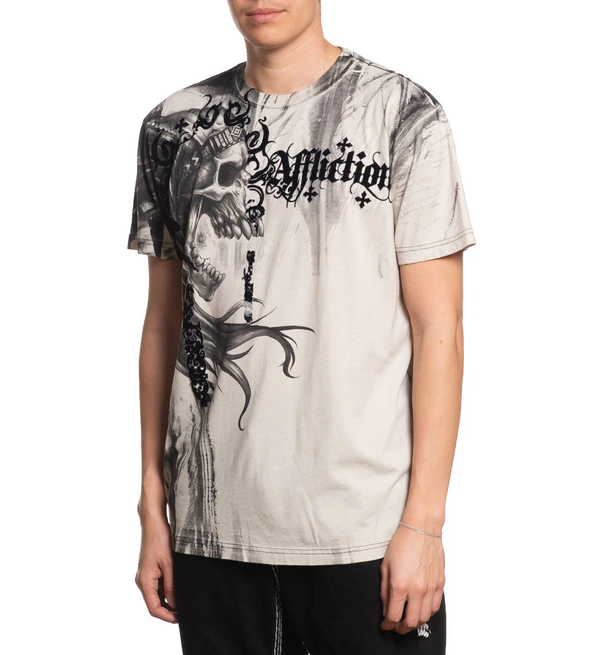 Affliction Men's T-shirt Indian Chief