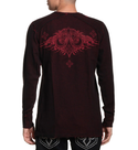 Affliction Men's Reversible Thermal Shirt Indian Chief