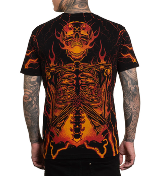 Affliction Men's T-shirt Infernal Nightmare