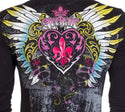 Archaic By Affliction Women's T-Shirt DARLING V-neck