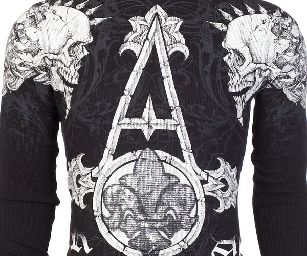 Xtreme Couture by Affliction Men's Thermal Shirt Tale Tale