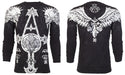 Xtreme Couture by Affliction Men's Thermal Shirt Tale Tale