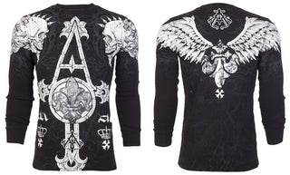 Xtreme Couture by Affliction Men's Thermal Shirt Tale Tale