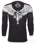 Xtreme Couture by Affliction Men's Thermal Shirt Tale Tale