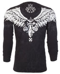 Xtreme Couture by Affliction Men's Thermal Shirt Tale Tale