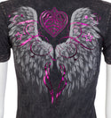 Sinful By Affliction Women's T-shirt Finch  =