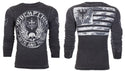 Archaic by Affliction Men's Thermal Shirt Crossed Death