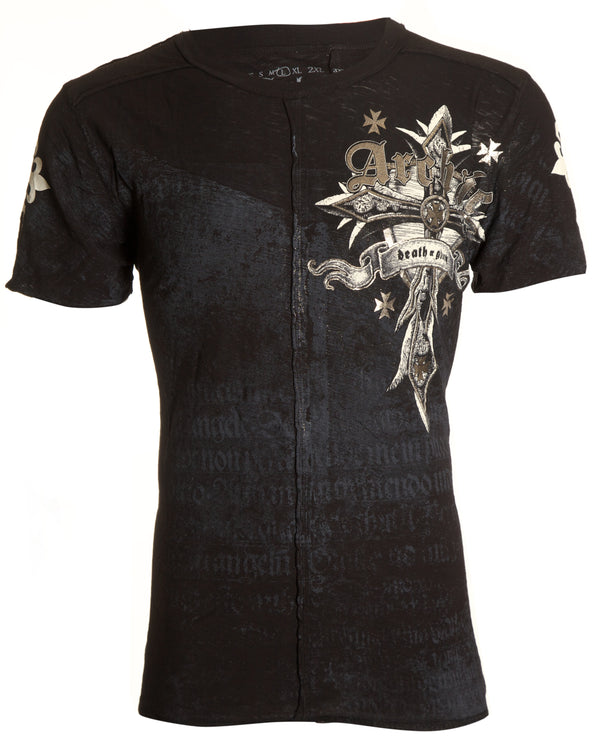 Archaic by Affliction Men's T-Shirt Lustrous