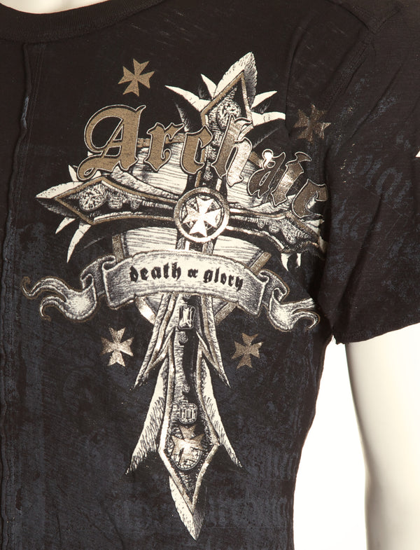 Archaic by Affliction Men's T-Shirt Lustrous