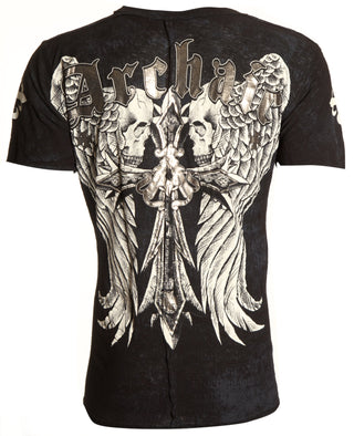 Archaic by Affliction Men's T-Shirt Lustrous