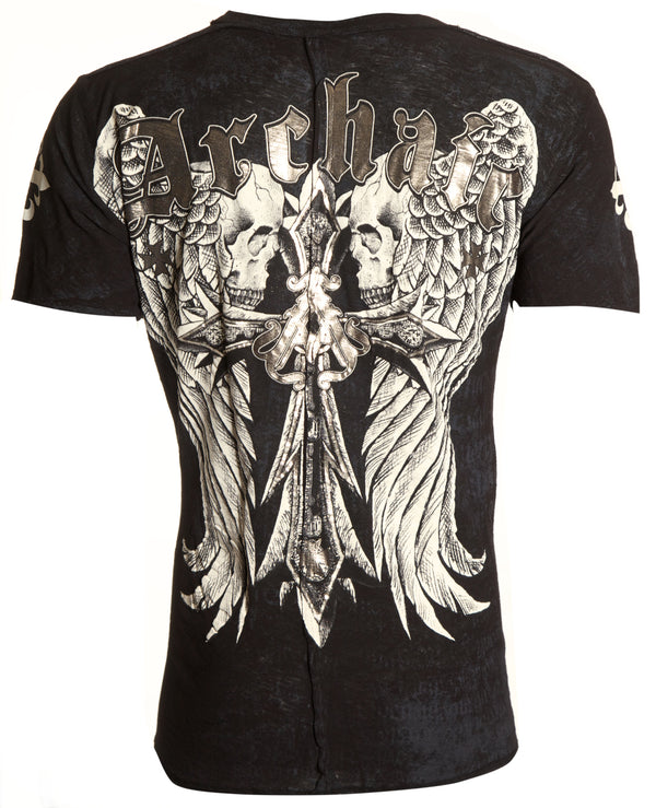 Archaic by Affliction Men's T-Shirt Lustrous