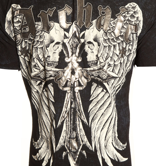 Archaic by Affliction Men's T-Shirt Lustrous
