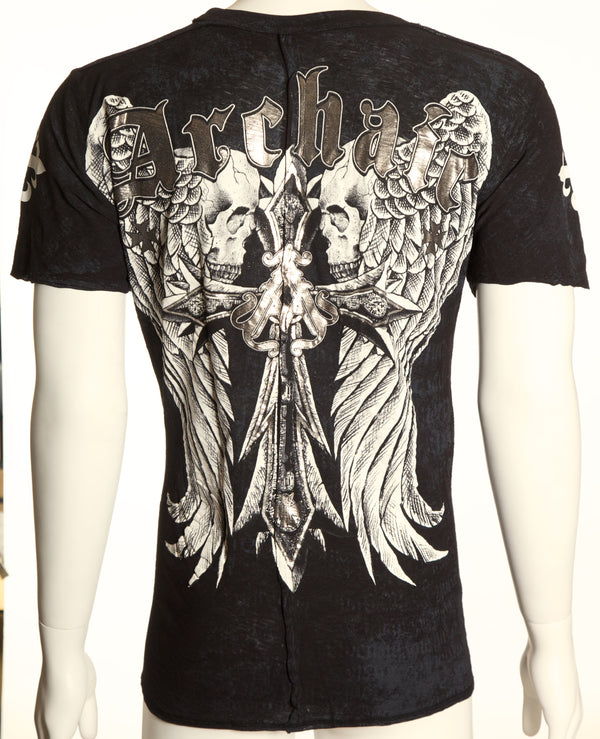 Archaic by Affliction Men's T-Shirt Lustrous