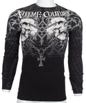 Xtreme Couture by Affliction Men's Thermal Shirt SHARPNEL