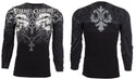 Xtreme Couture by Affliction Men's Thermal Shirt SHARPNEL