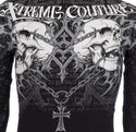 Xtreme Couture by Affliction Men's Thermal Shirt SHARPNEL