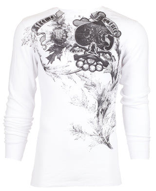 Xtreme Couture by Affliction Men's Thermal Shirt spade