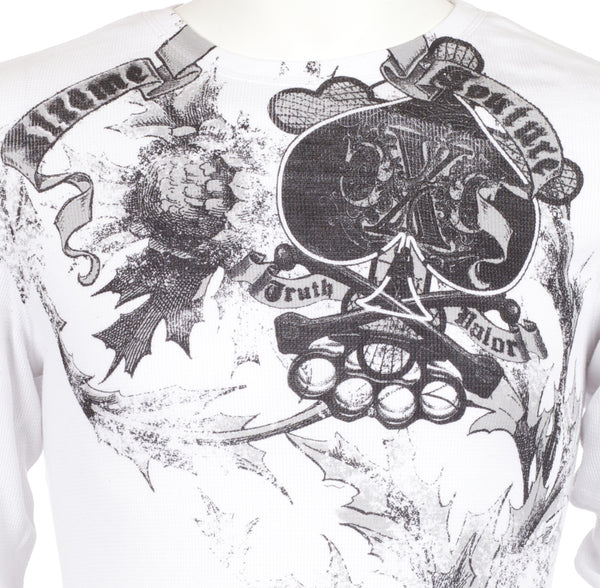 Xtreme Couture by Affliction Men's Thermal Shirt spade
