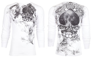 Xtreme Couture by Affliction Men's Thermal Shirt spade