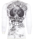Xtreme Couture by Affliction Men's Thermal Shirt spade