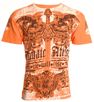 Archaic by Affliction Men's T-Shirt Parallel