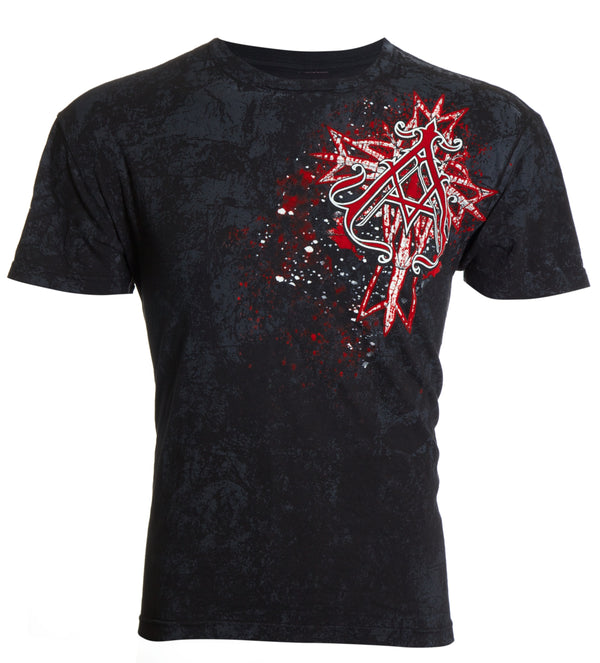 Archaic by Affliction Men's T-Shirt Carbon !
