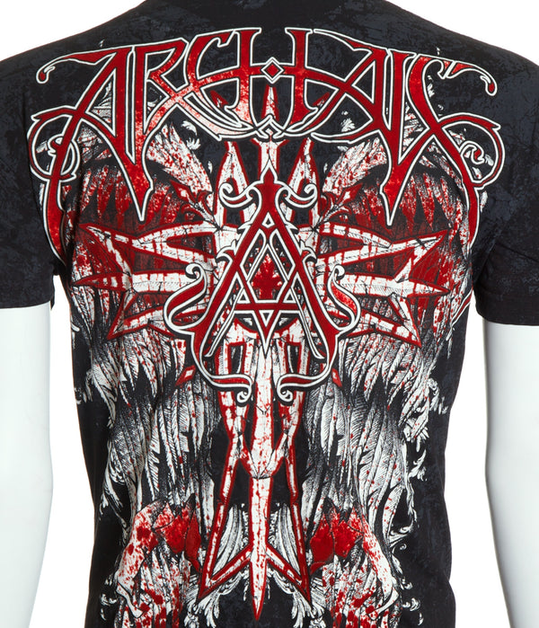 Archaic by Affliction Men's T-Shirt Carbon !