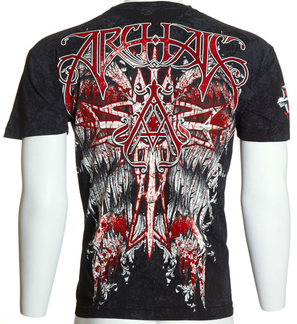 Archaic by Affliction Men's T-Shirt Carbon !