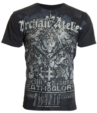 Archaic by Affliction Men's T-Shirt Copper