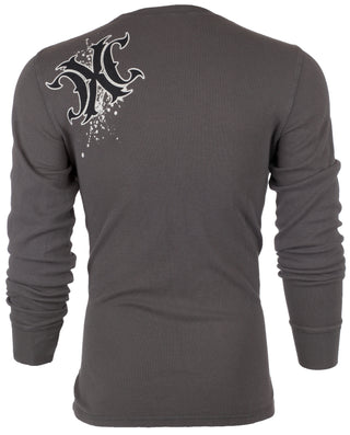 Xtreme Couture by Affliction Men's Thermal Shirt Pala