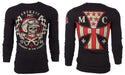 Archaic by Affliction Men's Thermal Shirt Fuel Injector