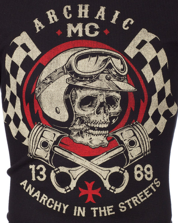 Archaic by Affliction Men's Thermal Shirt Fuel Injector