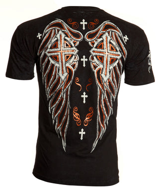 Archaic by Affliction Men's T-Shirt Faith Regained