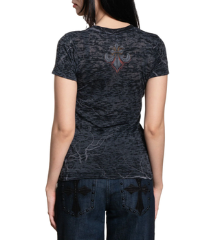 Affliction Women's T-shirt Manic Attack