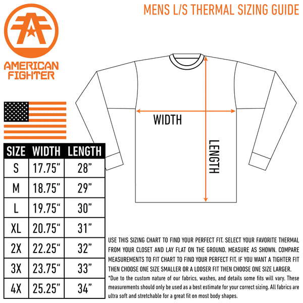 American Fighter Men's Thermal T-Shirt Burleson