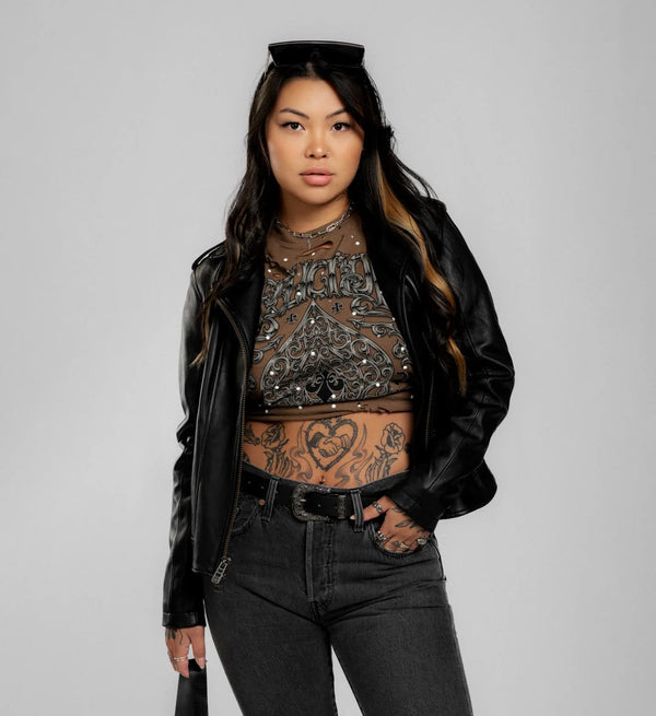Affliction Women's T-shirt Polaris