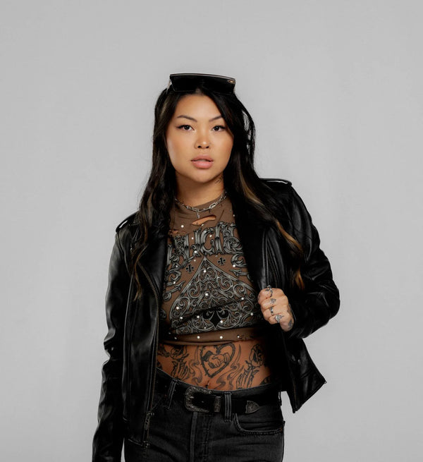 Affliction Women's T-shirt Polaris