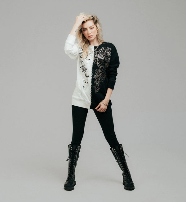 Affliction Women's T-shirt Praise Roses