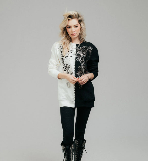 Affliction Women's T-shirt Praise Roses