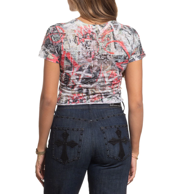 Affliction Women's T-shirt Punk