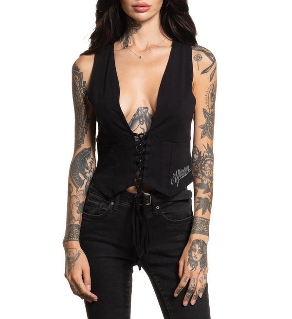Affliction Women's Tank Tops Queen of Spades