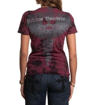 Affliction Women's T-shirt Rock Speed