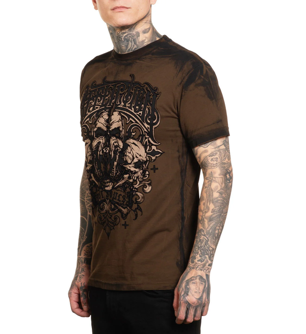 Affliction Men's T-shirt Screaming Earth