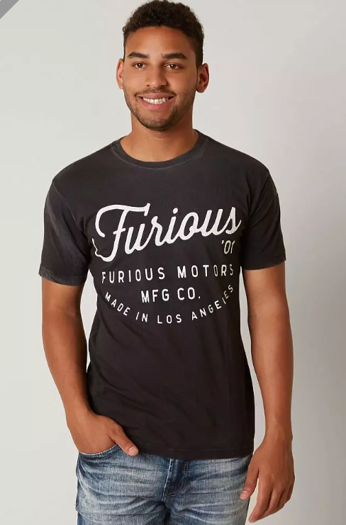 Affliction Men's T-shirt Furious